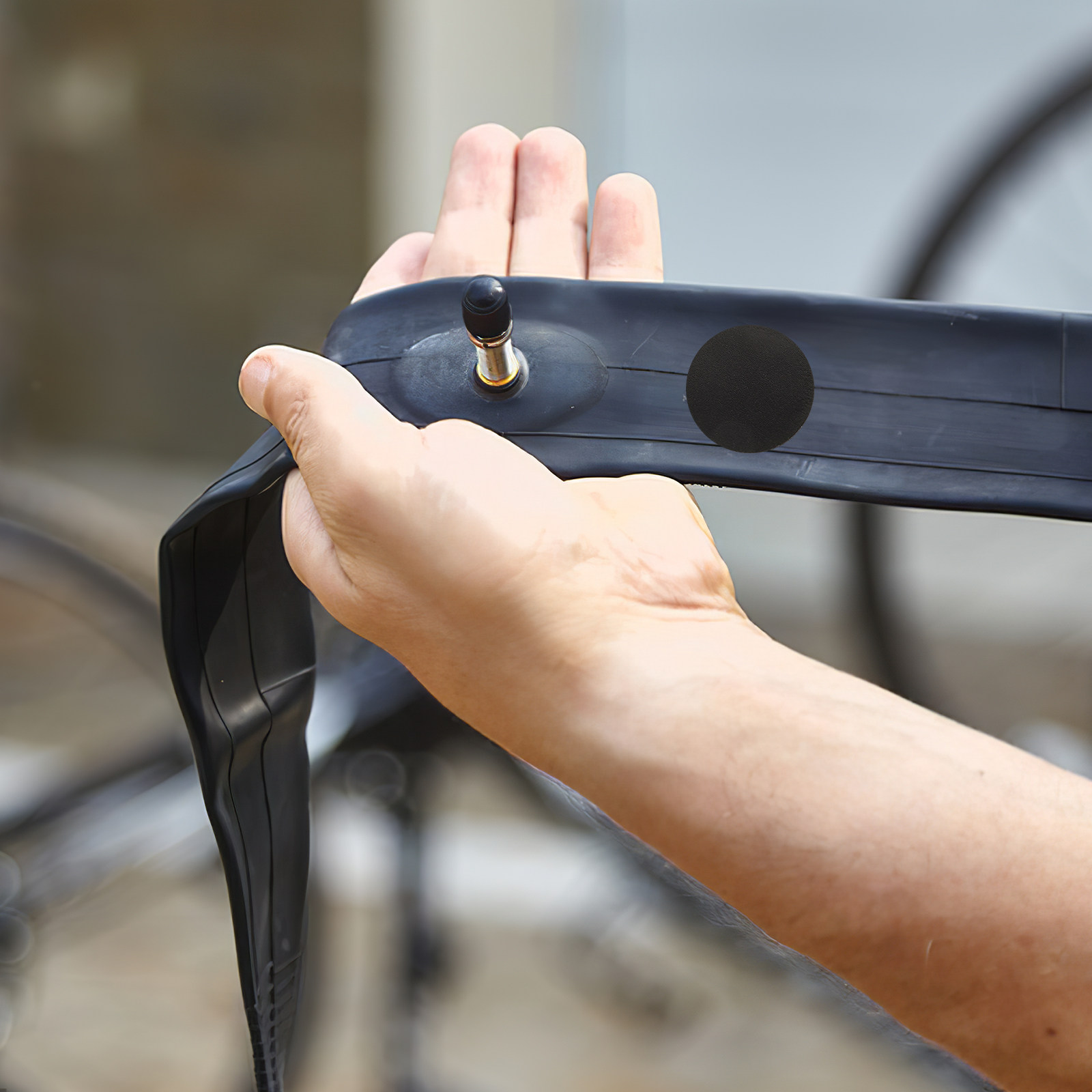 Mountain Biking Tube - Fietsbandpleisters, 20 stuks – reparatieset zonder