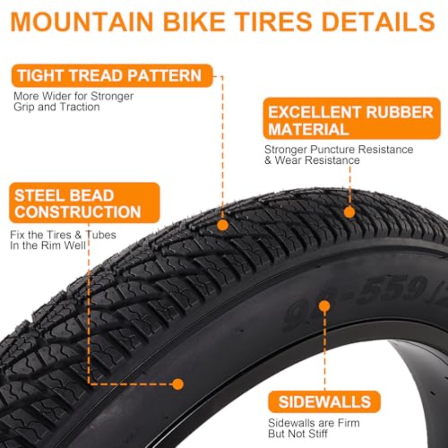 2-pack 26x4.0 Fatbikebanden, 2 - Mountain Biking Tube recensie en prijs
