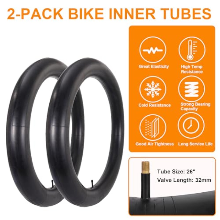 2-pack 26x4.0 Fatbikebanden, 2 - Mountain Biking Tube recensie en prijs