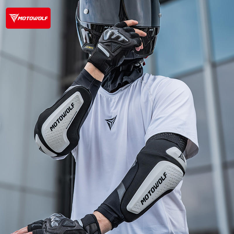 Nieuwe motorfiets elleboogbesc - Mountain Biking Elbow Pads recensie en prijs