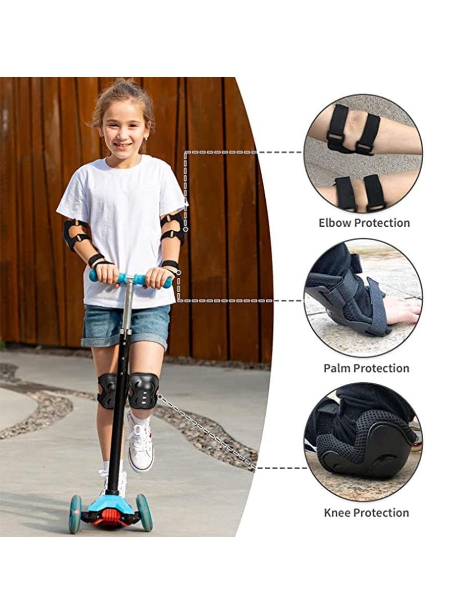 6PCS kinderbeschermende uitrus - Mountain Biking Elbow Pads recensie en prijs