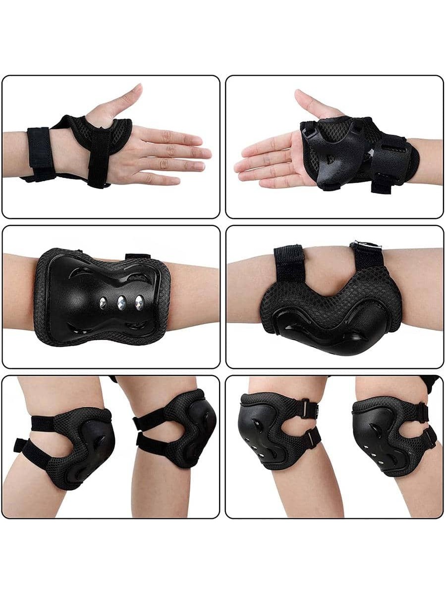 6PCS kinderbeschermende uitrus - Mountain Biking Elbow Pads recensie en prijs