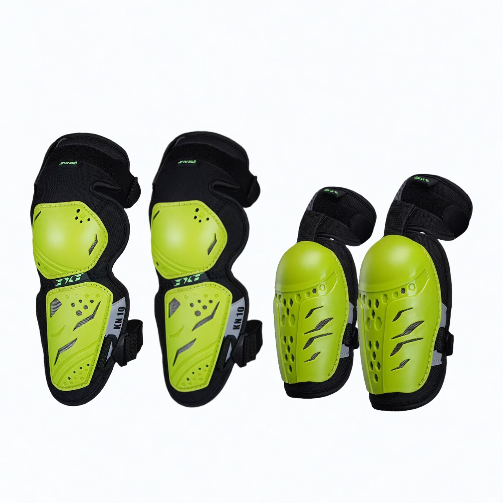 Kinder- en jeugd knie- en elle - Mountain Biking Elbow Pads recensie en prijs